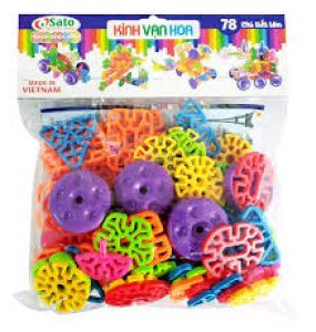 Ghép hình hoa_Kính vạn hoa (Sato 78)