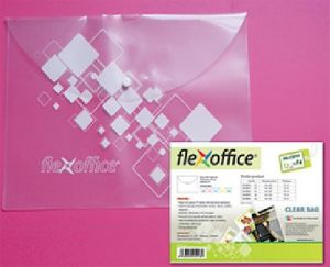Bìa nút F4 Flexoffice FO-CBF03