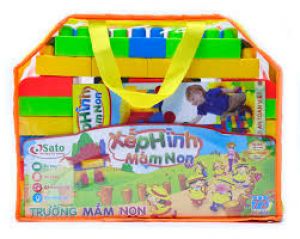 Xếp hình mầm non 72CT (Sato 61)