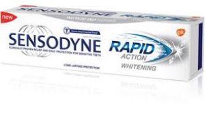 Kem đánh răng Sensodyne Rapid Action Whitening 100g