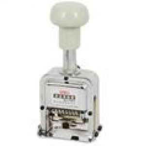 Máy đóng số nhảy tự động 7 số Deli 7507