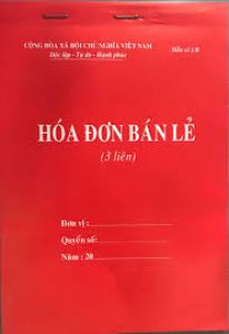 Hóa đơn bán lẻ khổ A5 3 liên