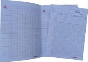 Giấy kiểm tra cấp 1 4 ô ly 4891 (6 tờ kép /túi)