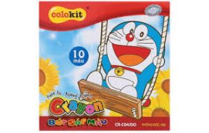 Sáp màu Thiên Long - Colokit  CR-C04-DO 10 màu