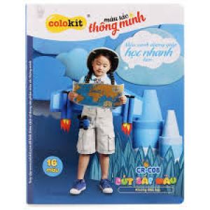 Sáp màu Thiên Long - Colokit CR-C08 new (16 màu)