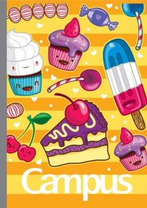 Vở Campus B5 Kẻ Ngang 120 Trang ĐL 70 Food